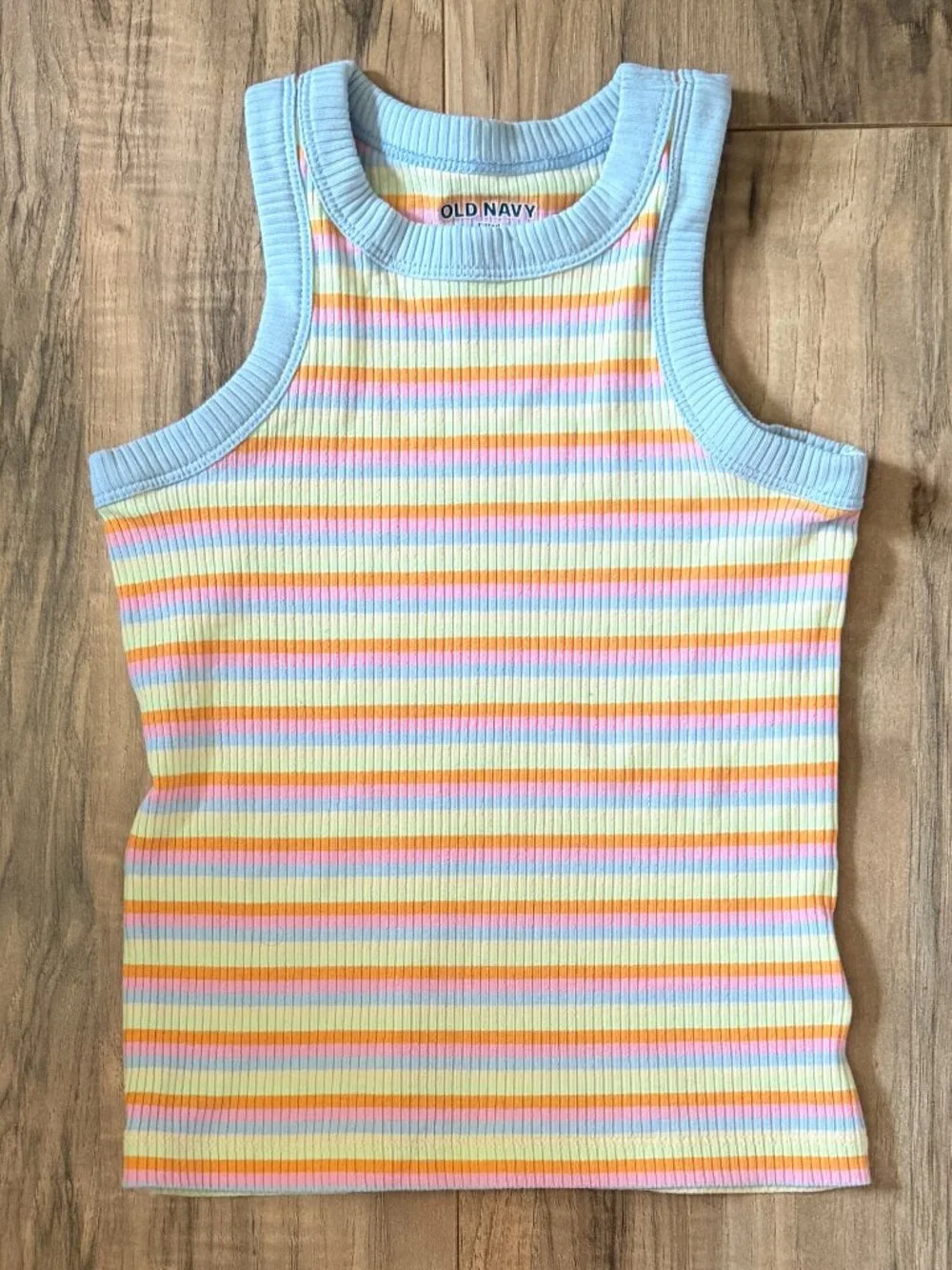 Girls' Old Navy Multi-Color Striped Tank Top Size S 6/7
